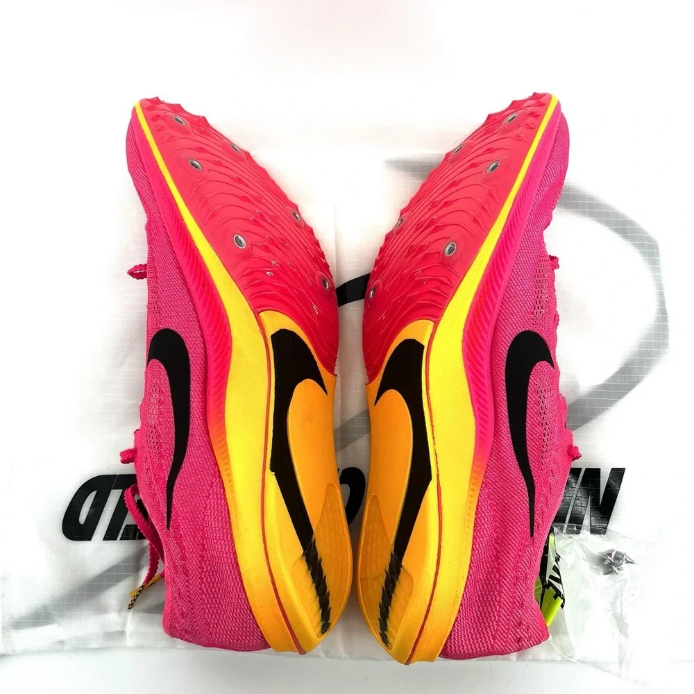 Nike ZoomX Dragonfly Hyper Pink CV0400-600 Men's 13 Track‎  Spikes + Bag